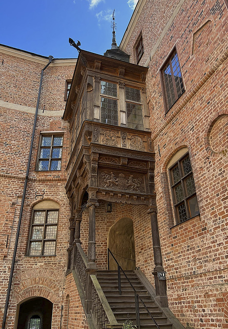 Gripsholm Castle, inner courtyard