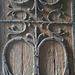 Ferrures de la porte de la basilique d'Orcival