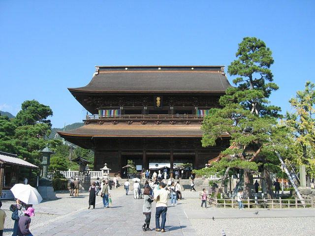 Zenko-Ji Main entrance Nagano