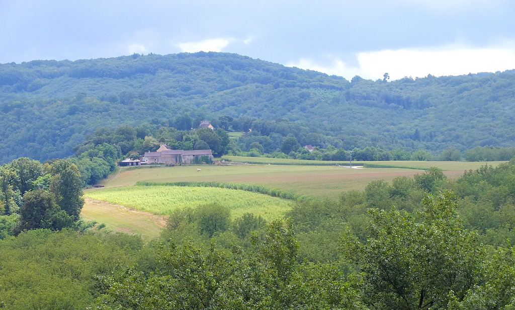 Paysage Périgourdin (Par temps de pluie)