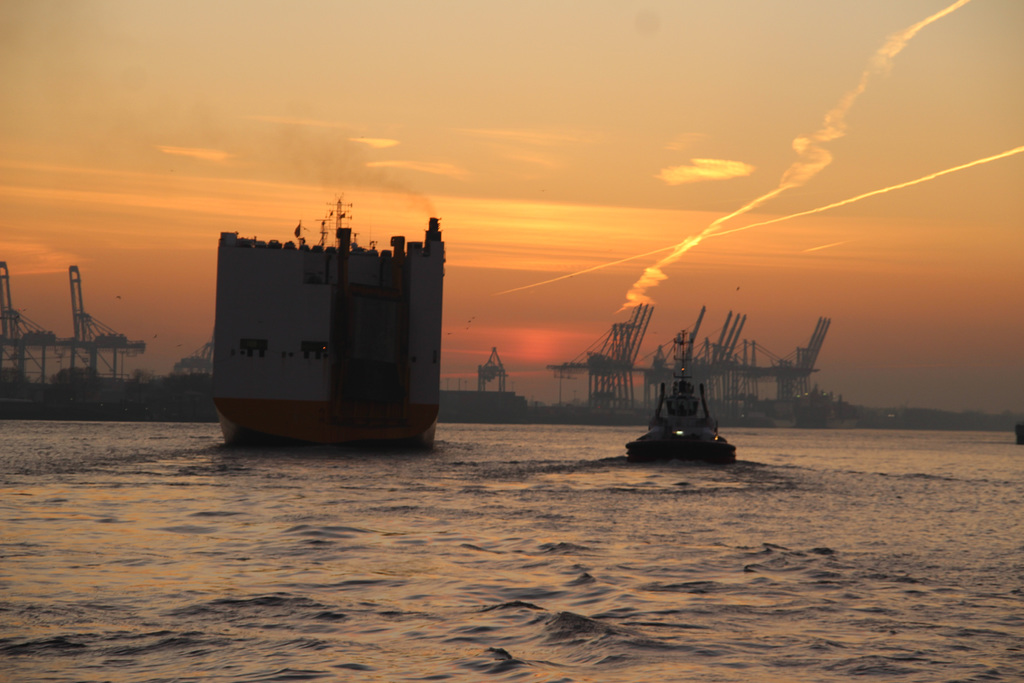 Grande Angola in der Abendsonne