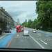 ugly blue cycle lanes
