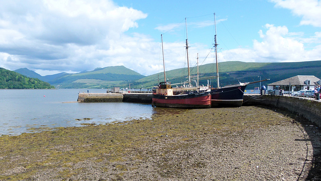 Museumsschiffe in  Inveraray