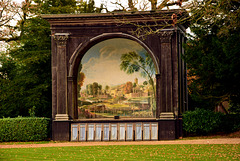 Victorian stage at The Larmer Tree.