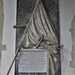 madingley church, cambs (42) c19 tomb with flag and anchor by flaxman for admiral sir charles cotton +1813