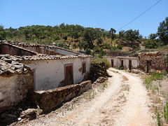Deserted village high in the Algarve hills.