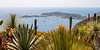 Cap-Ferrat seen from the Jardin botanique d'Èze