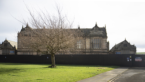 Madras College Demolition Site