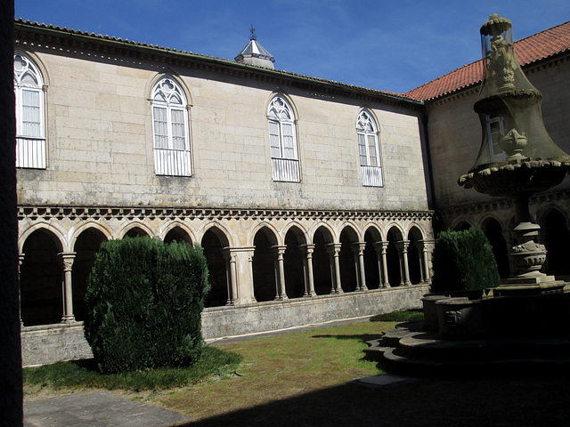 Cloister of Saint Benedict Monastery.