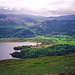 Looking across Great Bay at the southern end of Derwent Water (Scan from May 1991)