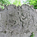 south woodford church, redbridge, london (56) c18 gravestone of richard reed with angel taking soul to heaven