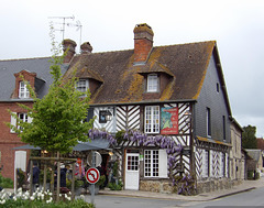 Maison normande à Beuvron en Auge (14)