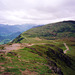 Descent from Catbells towards Great Bay (Scan from May 1991)