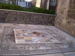 Mosaic panel.