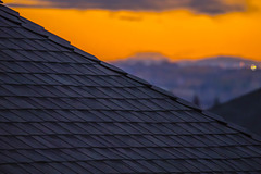 Roof Line and Sunset