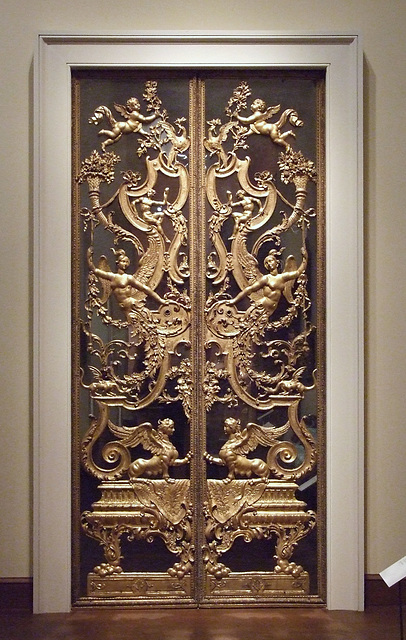 Pair of Mirrored Double Doors in the Metropolitan Museum of Art, January 2011