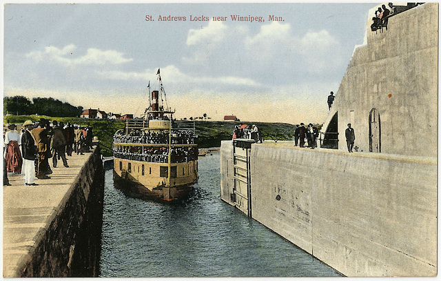 MN0946 ST ANDREWS LOCKS (LOCKPORT)