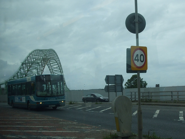 DSCF7778 Arriva 2538 (DK55 FYB) heading to Runcorn - 15 Jun 2017