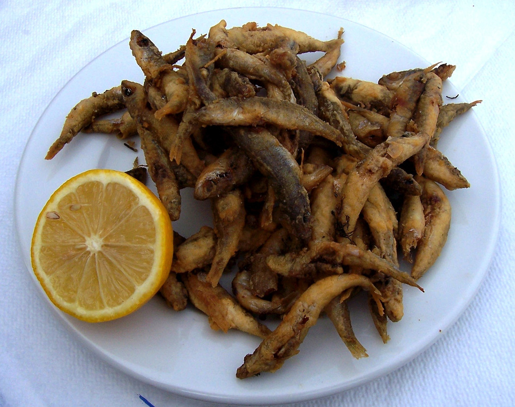 GR - Rethymno - Fried Anchovies