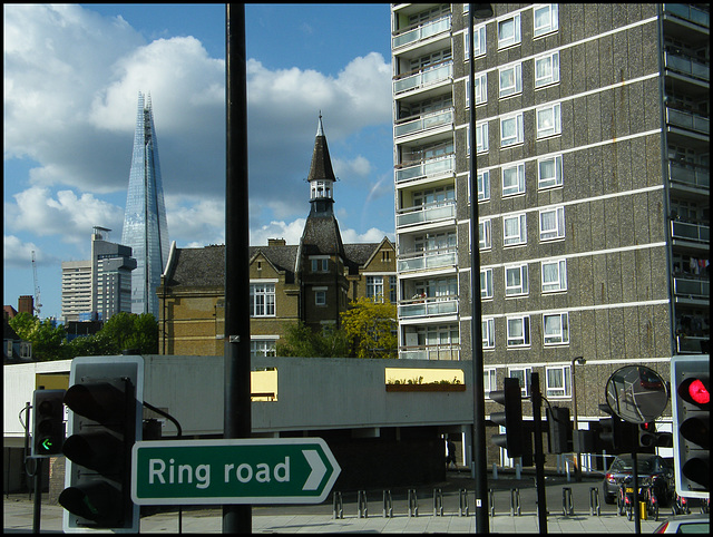 Shard and steeple