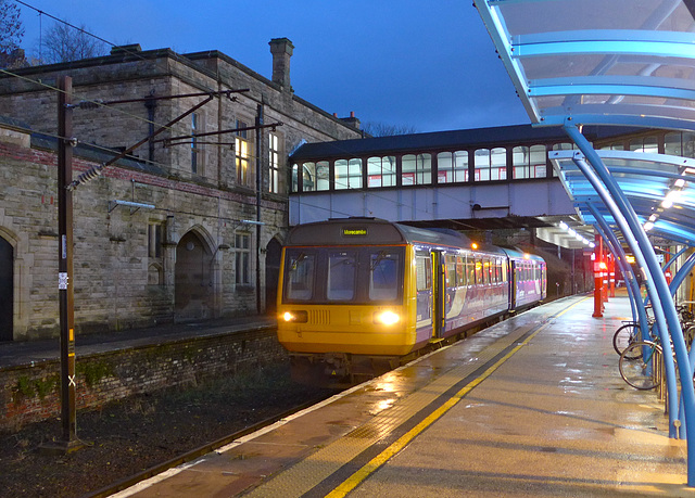 Lancaster Station Lancashire 19th November 2015