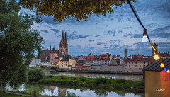 Sommerabend in Regensburg