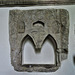 great dunmow church, essex,earliest c14 double piscina