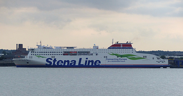 Stena Edda at Birkenhead - 23 July 2021