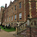 madingley hall, cambs  (5) much rebuilt c16 house with loggia of 1596