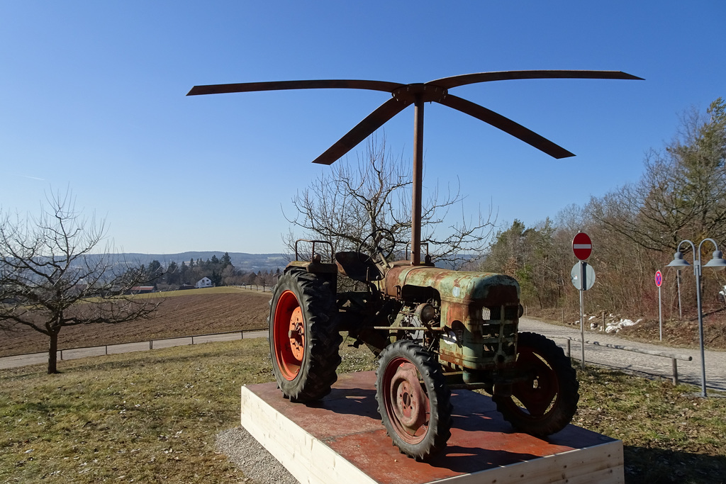 the Tractochopper, aka "Trotchper" - high tech from the Upper Palatinate