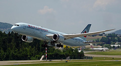 Start der Maschine AIR CANADA C-FNOH in Zürich-Kloten