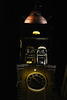 Greece, Kerkyra (Corfu), The Bell Tower of the Cathedral of Saint Spyridon Close-up at Night