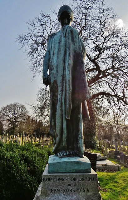 st. marylebone / east finchley cemetery, london