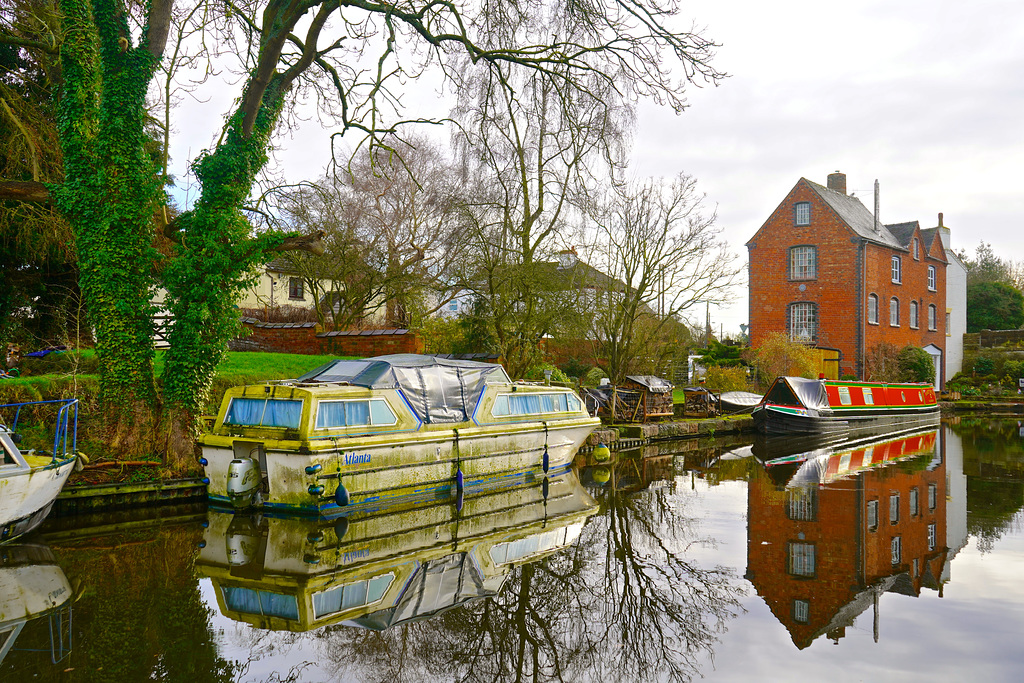 Coton Mill, Shropshire Union Canal