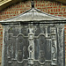 madingley hall, cambs  (6) c18 leadwork water tank