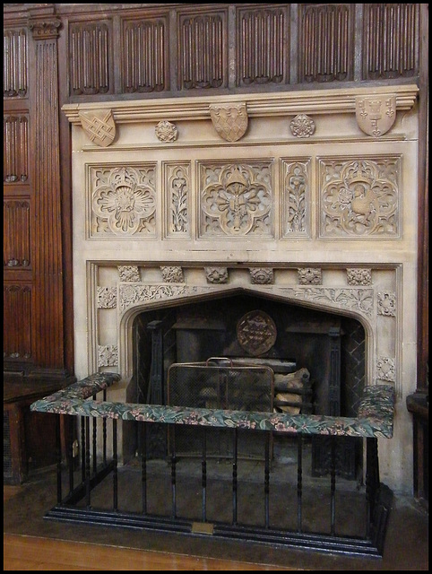 marble fireplace