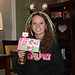 The silly headband and her mailbox with a special gift!!