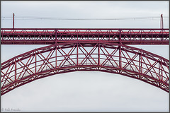 En detail du Viaduct Garabit