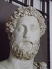 Detail of the Bust of Commodus in the Museo Campi Flegrei, June 2013