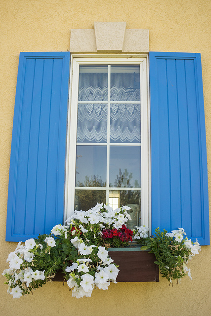 Window at Bonair Winery