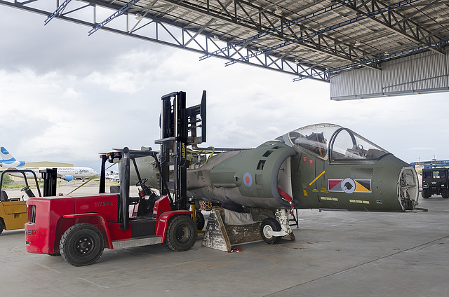 British Aerospace Harrier GR.5 ZD353