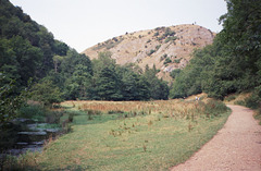 Path from Ilam Rock to Dove Holes, Dovedale (Scan from August 1989)