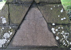 berry pomeroy church, devon , c19 pyramid tomb of elizabeth howard +1810 (2)