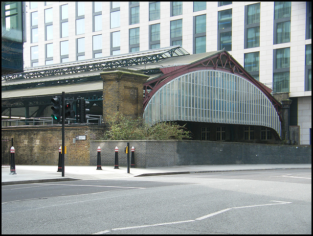 Aldgate train shed