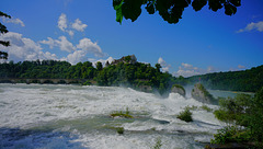 Rheinfall und Schloss Laufen ZH 10.06