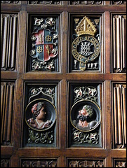 decorated panelling