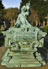 st. marylebone / east finchley cemetery, london