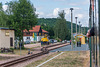 Einfahrt in den Bahnhof Obercarsdorf