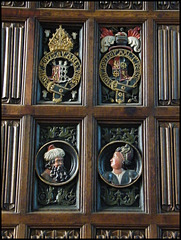 decorated panelling