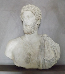 Bust of Commodus in the Museo Campi Flegrei, June 2013